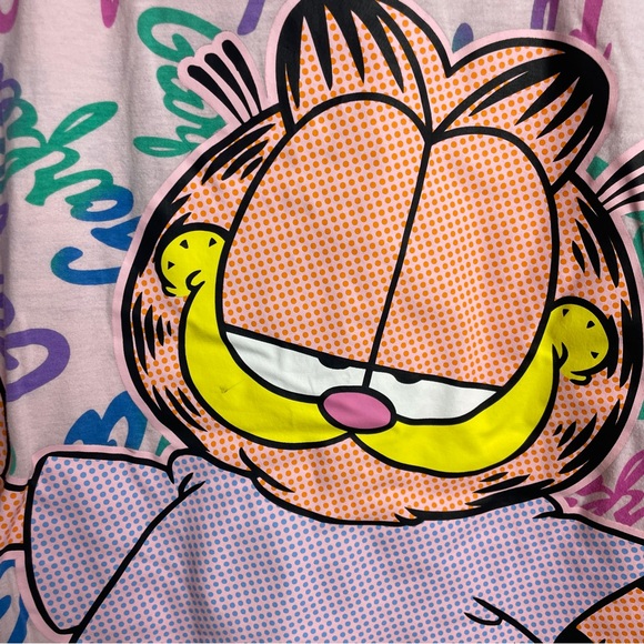 Garfield graffiti 90s 80s Cartoon Graphic t-shirt - XL - Picture 4 of 7
